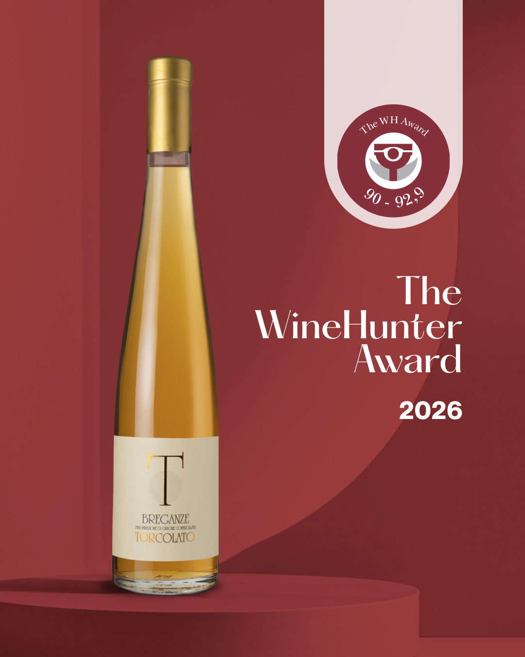 The WineHunter Award 2026 &ndash; 2021 Torcolato Breganze DOC