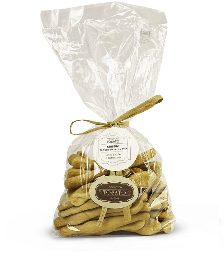 Grissini con olio di cocco e EVO